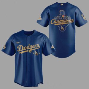 Los Angeles Dodgers 2026 Gold Collection World Series Champs Jersey