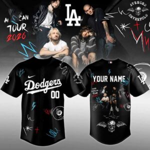 Los Angeles Dodgers Avenged Sevenfold North American Tour 2026 Jersey 1.jpg