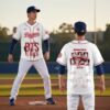 Los Angeles Dodgers Blessd Siempre Blessed USA Tour Baseball Jersey