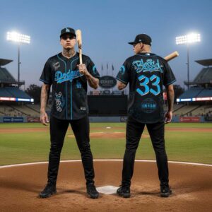 Los Angeles Dodgers Blessd EMHDM Tour 2026 Jersey 5