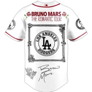 Los Angeles Dodgers Bruno Mars Tour 2026 Baseball Jersey 3 1.jpg