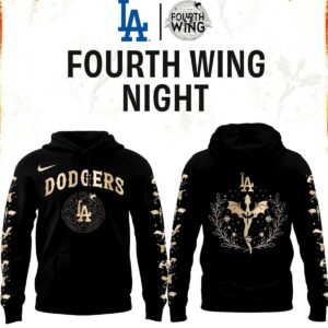 Los Angeles Dodgers Fourth Wings Night Special Edition Hoodie