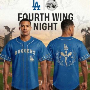 Los Angeles Dodgers Fouth Wings 2026 Night Baseball Jersey