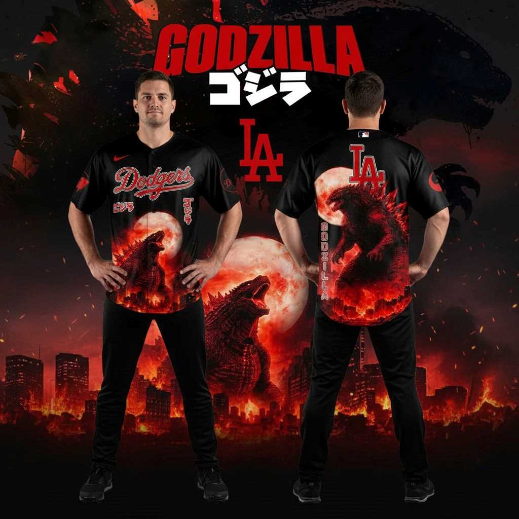Los Angeles Dodgers Godzilla King Of The Monsters 2026 Jersey Los Angeles Dodgers Godzilla King Of The Monsters 2026 Jersey