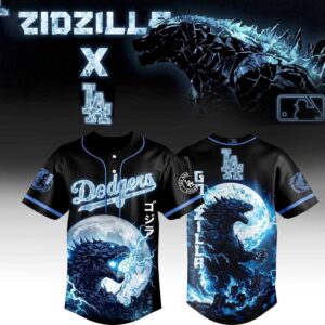 Los Angeles Dodgers Godzilla Legendary 2026 Best Baseball Jersey