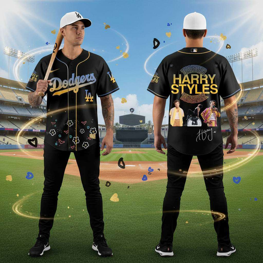 Los Angeles Dodgers Harry Styles Together, Together Tour 2026 Edition Jersey Los Angeles Dodgers Harry Styles Together, Together Tour 2026 Edition Jersey
