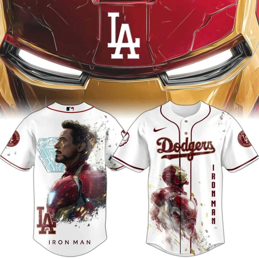 Los Angeles Dodgers Avenged Sevenfold North American Tour 2026 Jersey