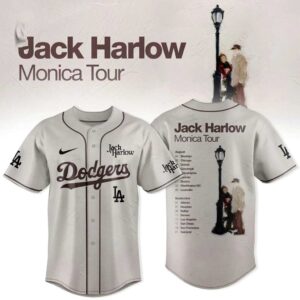 Los Angeles Dodgers Jack Harlow Monica Tour Jersey