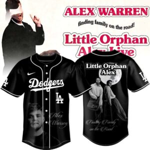 Los Angeles Dodgers Little Orphan Alex Tour 2026 Baseball Jersey