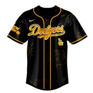 Los Angeles Dodgers Los Tigres del Norte Loteria Tour Jersey