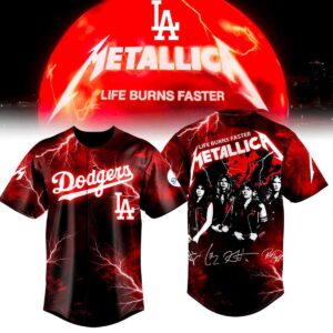 Los Angeles Dodgers Metallica Special Edition Jersey