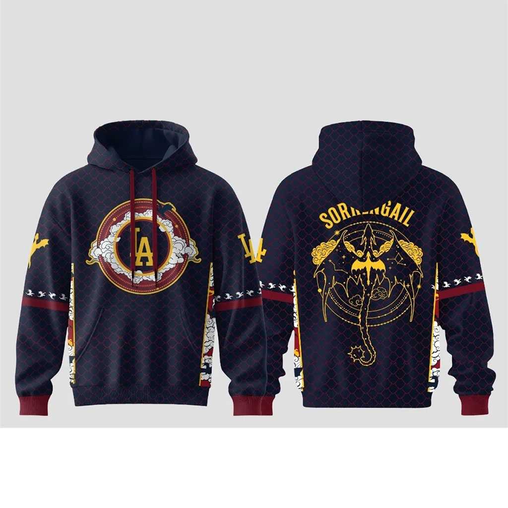 Los Angeles Dodgers Sorrengail Fourth Wing 2026 Hoodie