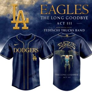 Los Angeles Dodgers The Long Goodbye Final Tour Baseball Jersey