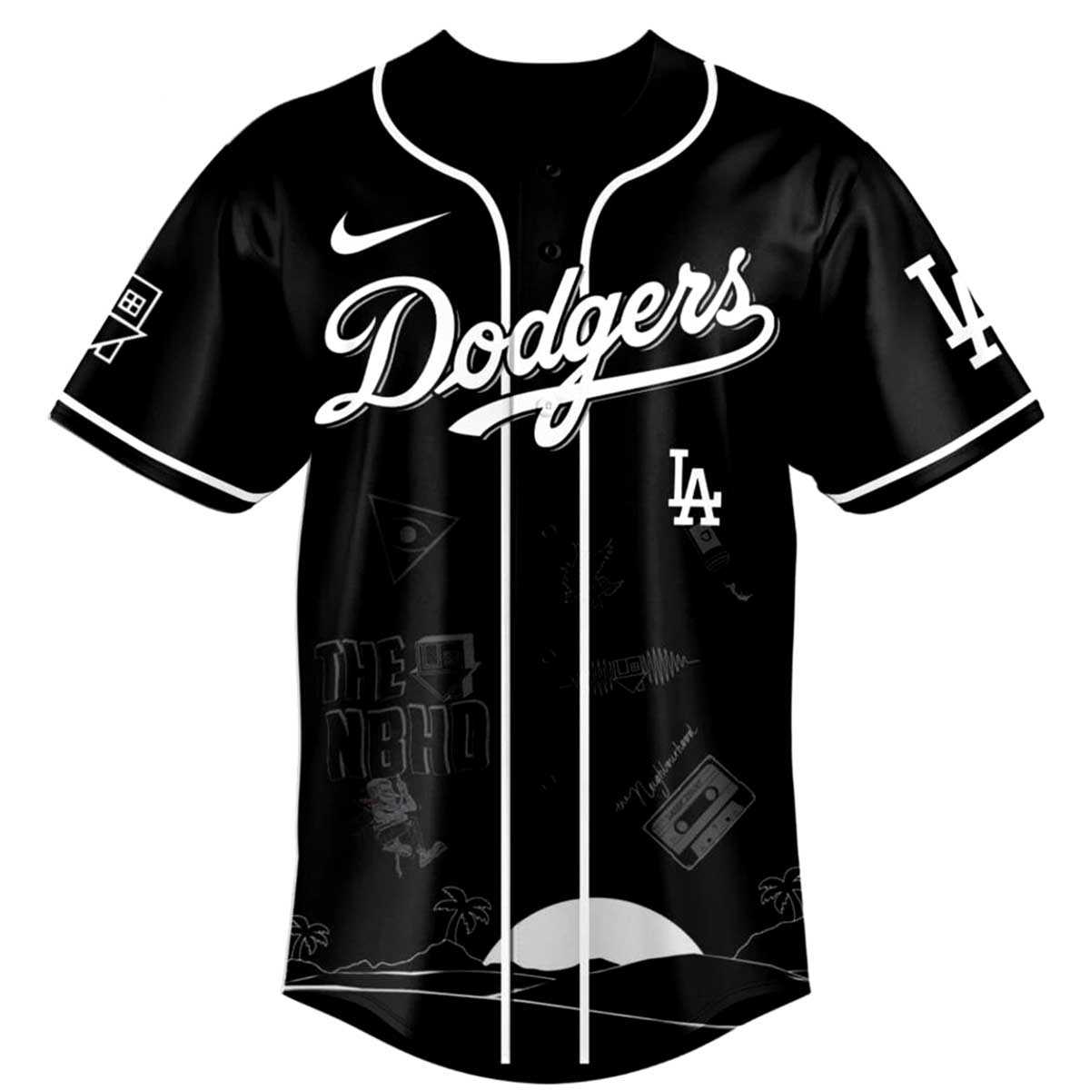 Los Angeles Dodgers The Neighbourhood World Tour 2026 Jersey Los Angeles Dodgers The Neighbourhood World Tour 2026 Jersey