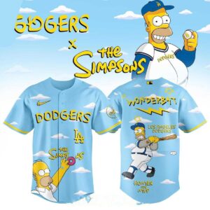 Los Angeles Dodgers The Simpsons 2026 Night Baseball Jersey