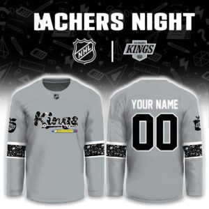 Los Angeles Kings Teacher Appreciation 2026 Night Hockey Jersey