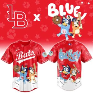 Louisville Bats Bluey Night Limited Edition Baseball Jersey