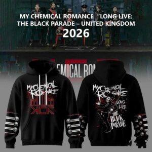 M C R My Chemical Romance Long Live The Black Parade 2026 Hoodie