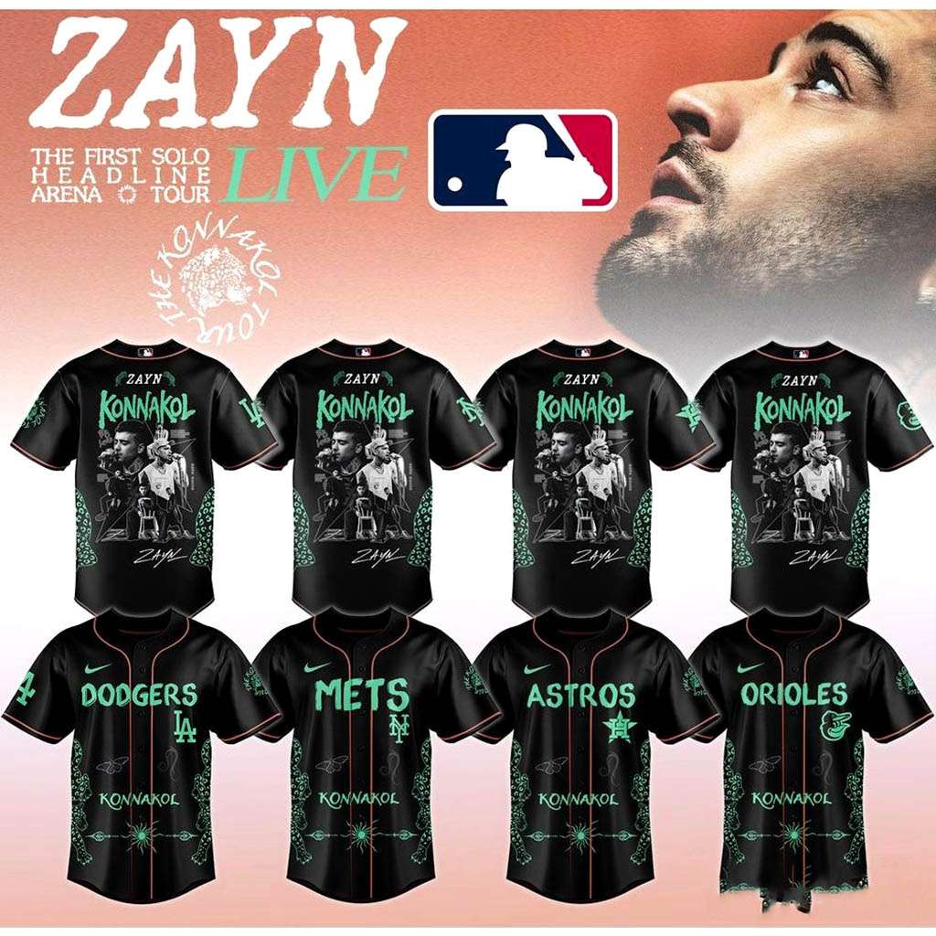 MLB Zayn Malik KONNAKOL Tour 2026 Special Edition Jersey