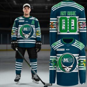 Maine Mariners Grateful Dead 2026 Personalized Hockey Jersey 5