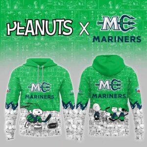Maine Mariners Peanuts Night 2026 Celebrating Hoodie