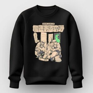 Mario And Luigi Working On Their Kart Never Give Up Tee