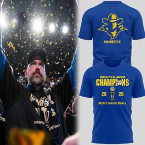 Mc Neese State Cowboys Southland Conference Champions 2026 Hoodie Tee