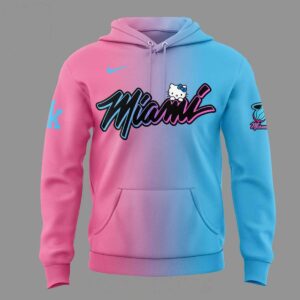 Miami Heat Hello Kitty 2026 Night Celebration Hoodie Tees