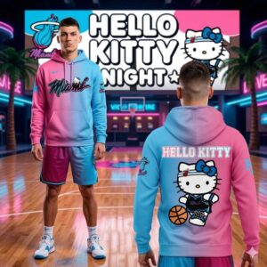 Miami Heat Hello Kitty 2026 Night Celebration Hoodie Tees 4 1.jpg