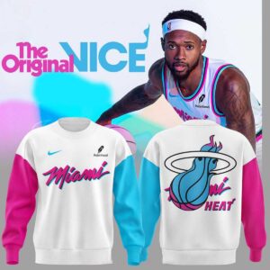 Miami Heat The Original Vice 2025-2026 Night Hoodie Tee
