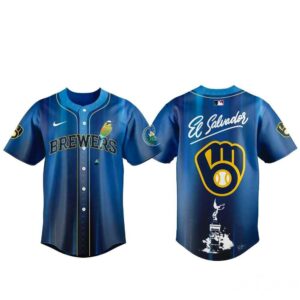 Milwaukee Brewers Salvadoran Heritage Day 2026 Jersey
