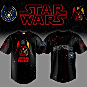 Milwaukee Brewers Star Wars Darth Vader Edition Jersey