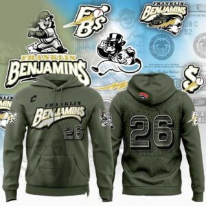 Milwaukee Milkmen Franklin Benjamins 2026 Tribute Night Hoodie Tee