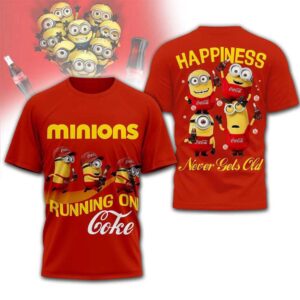 Minions Coca-Cola Running On Coke Shirt Hoodie