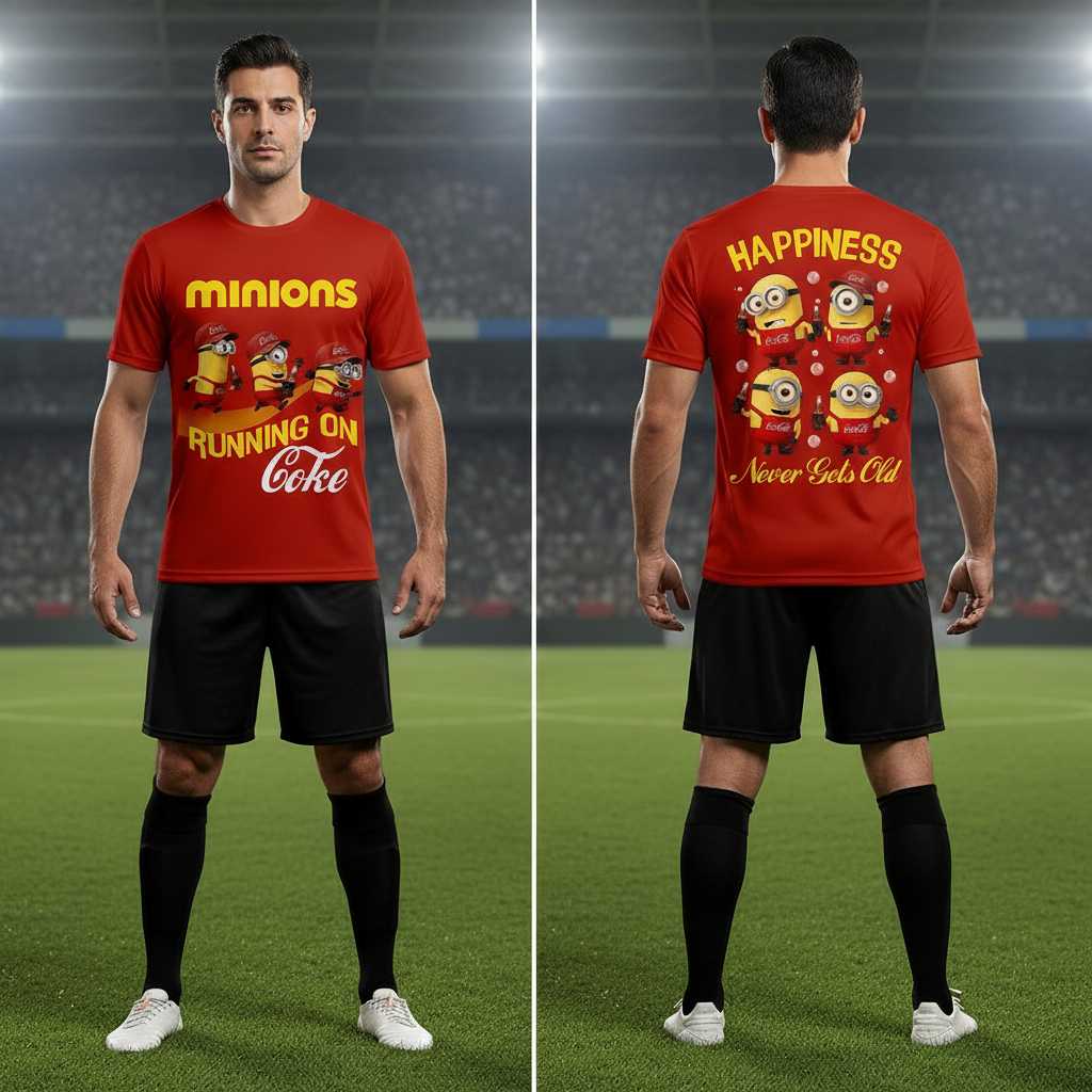 Minions Coca-Cola Running On Coke Shirt Hoodie Minions Coca-Cola Running On Coke Shirt Hoodie