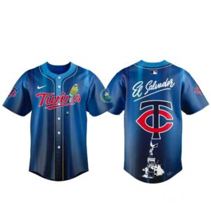 Minnesota Twins Salvadoran Heritage Day 2026 Baseball Jersey