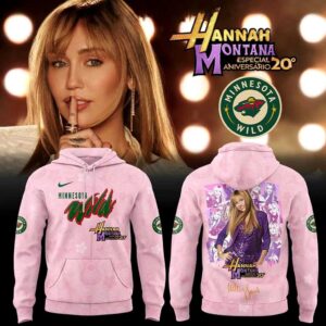 Minnesota Wild Celebrate Hannah Montana 20th Anniversary Shirt Hoodie