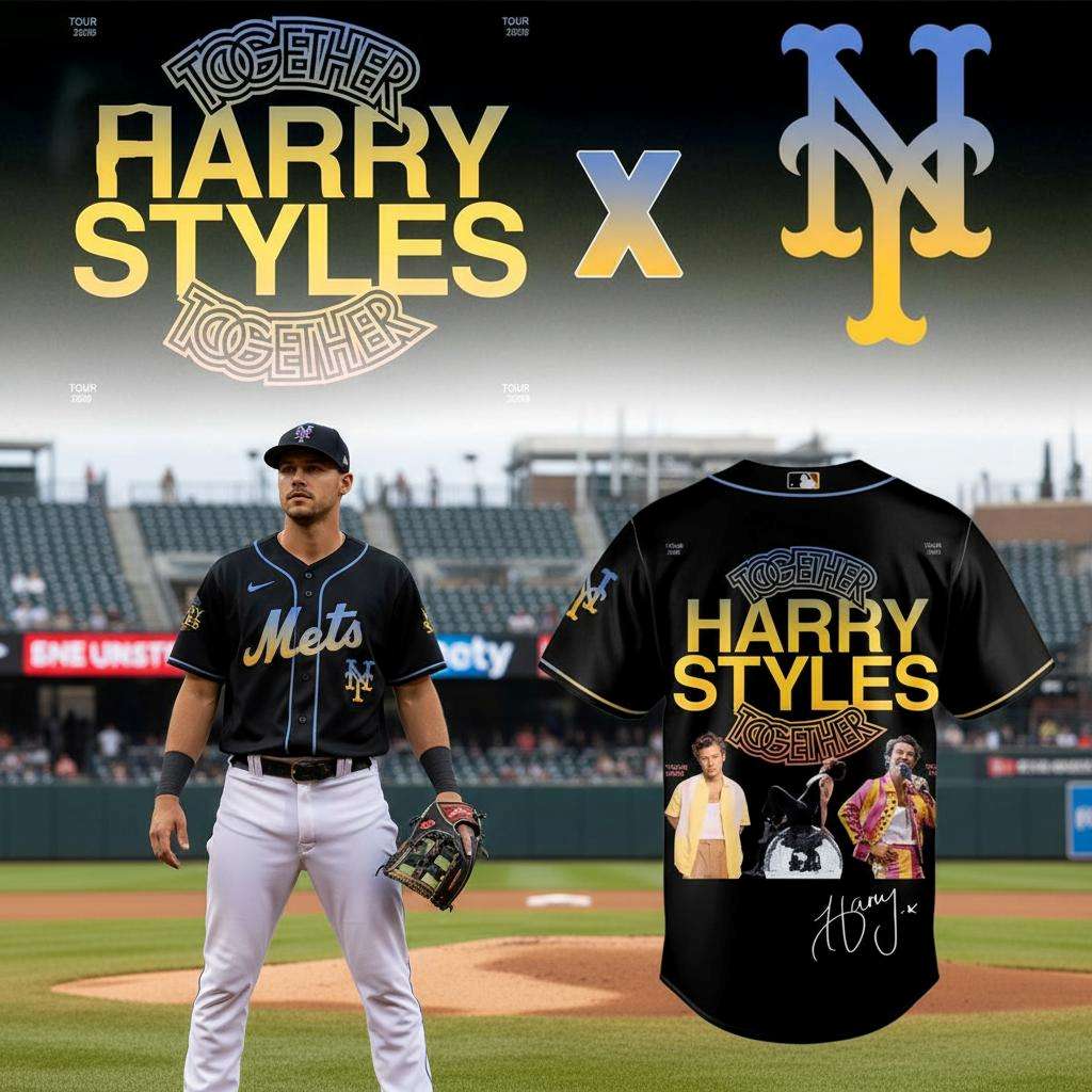 New York Mets Harry Styles Together, Together Tour 2026 Edition Jersey New York Mets Harry Styles Together, Together Tour 2026 Edition Jersey