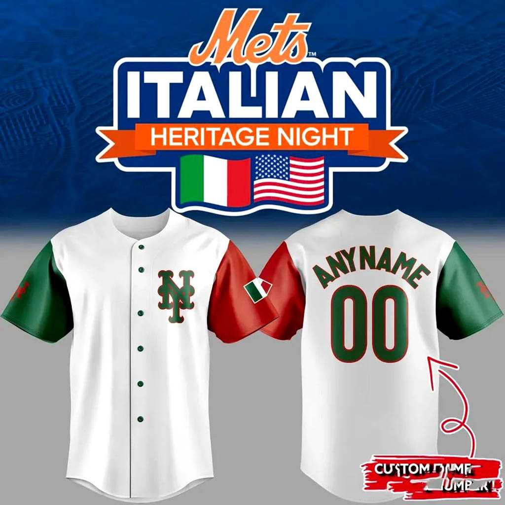 New York Mets Italia Heritage Night 2026 Jersey New York Mets Italia Heritage Night 2026 Jersey
