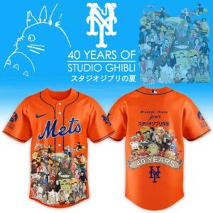 New York Mets Studio Ghibli 40th Anniversary Jersey