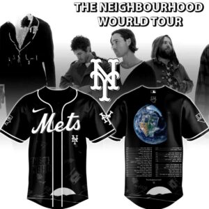 New York Mets The Neighbourhood World Tour 2026 Jersey 1