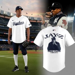 New York Yankees Jay Z Yankee Stadium 2026 Baseball Jersey 1 5