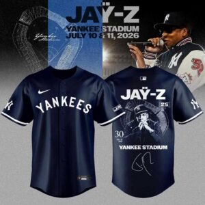 New York Yankees Jay Z Yankee Stadium 2026 Jersey 2