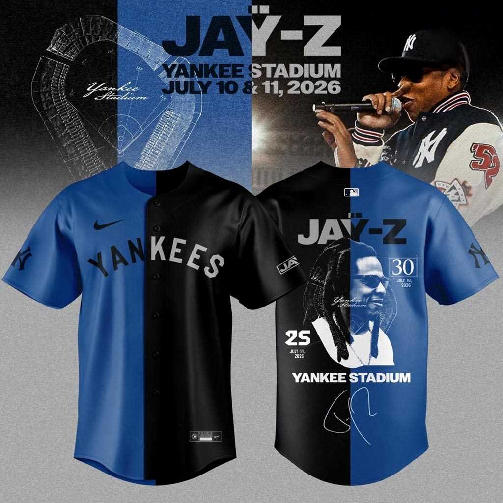 New York Yankees Jay-Z Yankee Stadium 2026 Limited Baseball Jersey New York Yankees Jay-Z Yankee Stadium 2026 Limited Baseball Jersey