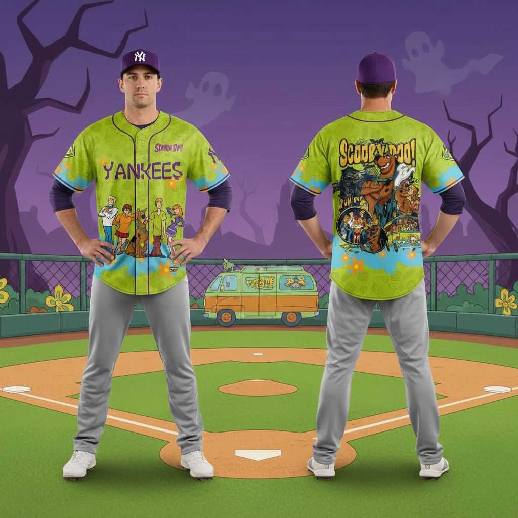 New York Yankees Scooby-Doo Mystery Night 2026 Edition Jersey New York Yankees Scooby-Doo Mystery Night 2026 Edition Jersey