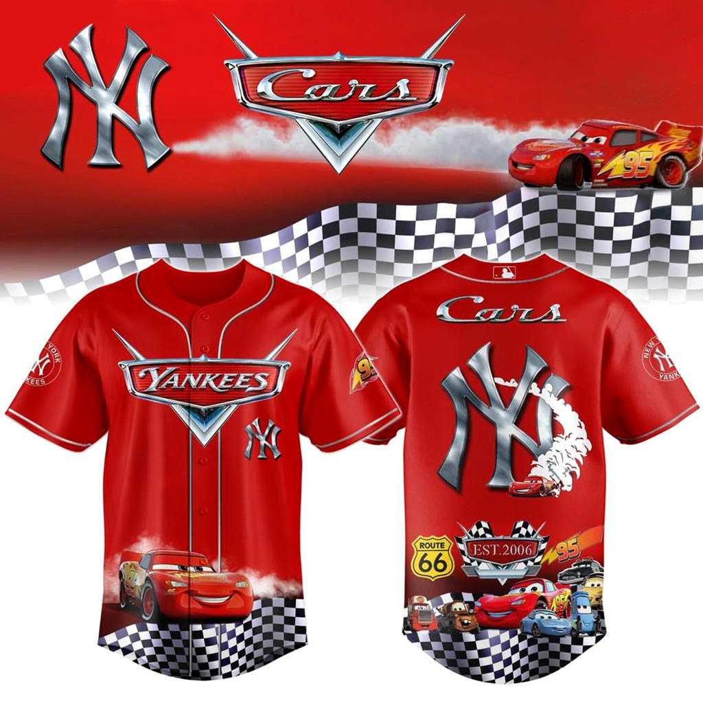 New York Yankees Special Cars 20th Anniversary Jersey