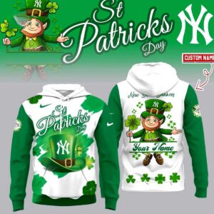 New York Yankees St Patrick’s Day 2026 Edition Hoodie New York Yankees St Patrick’s Day 2026 Edition Hoodie