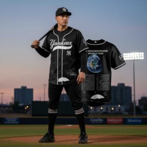 New York Yankees The Neighbourhood World Tour 2026 Jersey 1 5