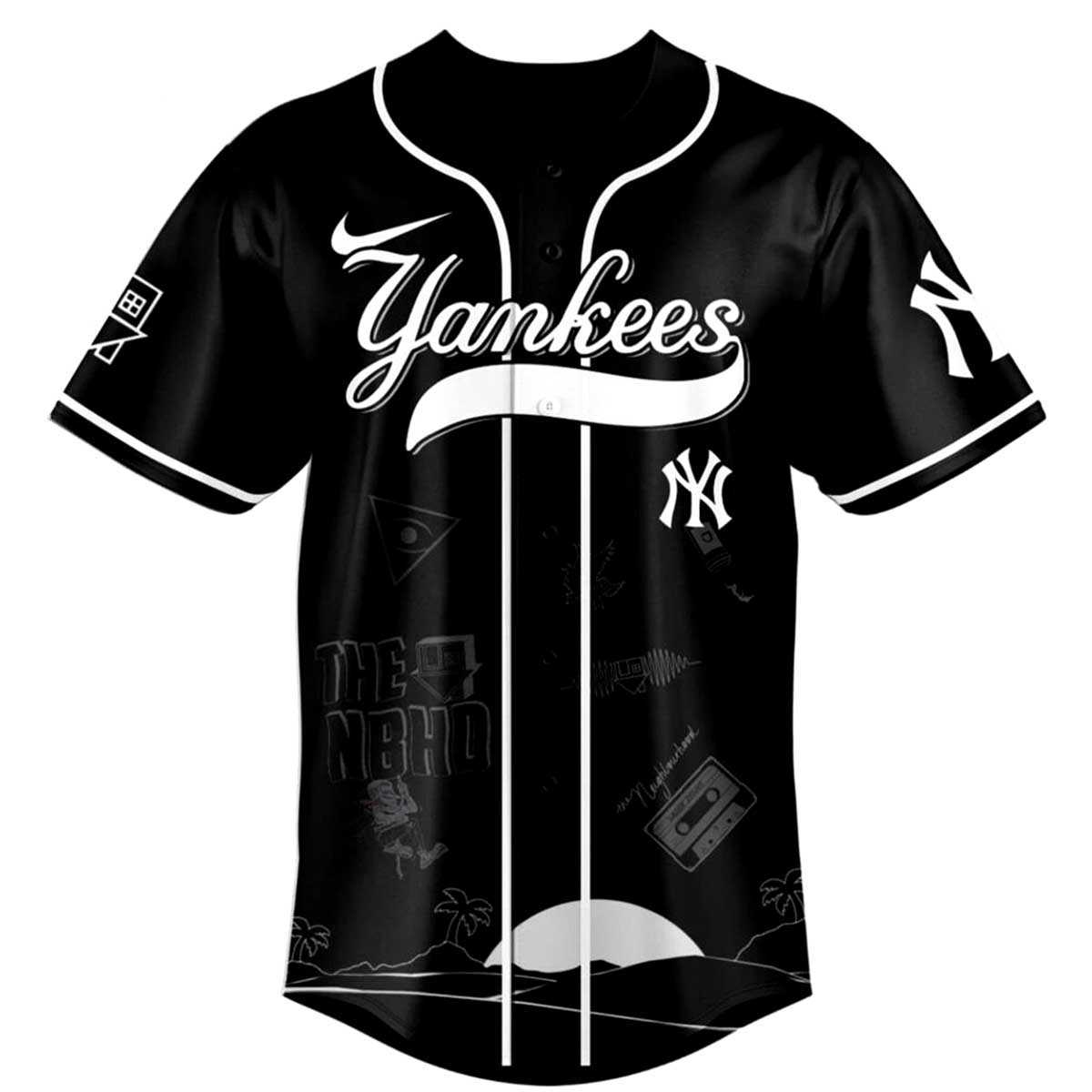 New York Yankees The Neighbourhood World Tour 2026 Jersey New York Yankees The Neighbourhood World Tour 2026 Jersey