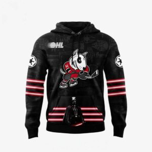 Niagara Ice Dogs Star Wars Night 2026 Dark Side Hoodie T- Shirt